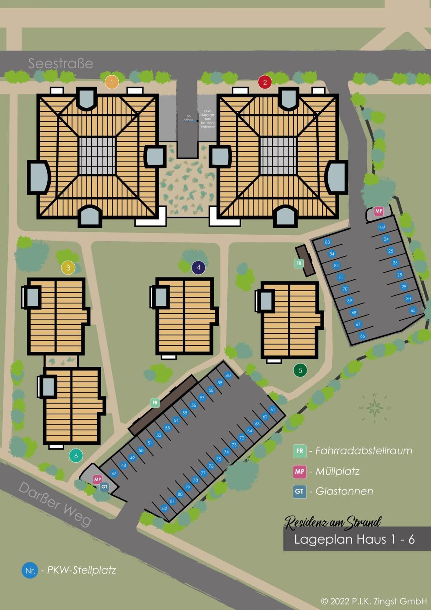 Residenz Am Strand Ostseerauschen - Wohnung 5-72 Zingst Exterior foto